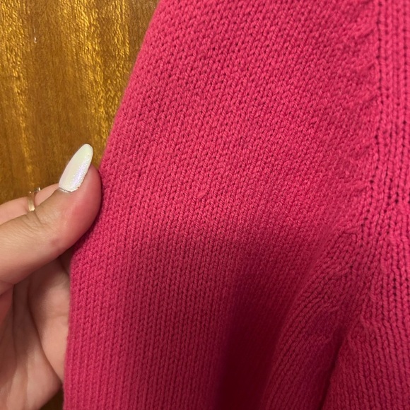 Betsey Johnson Pink Marilyn Monroe Cropped Cardigan Sweater Y2K - Picture 5 of 6